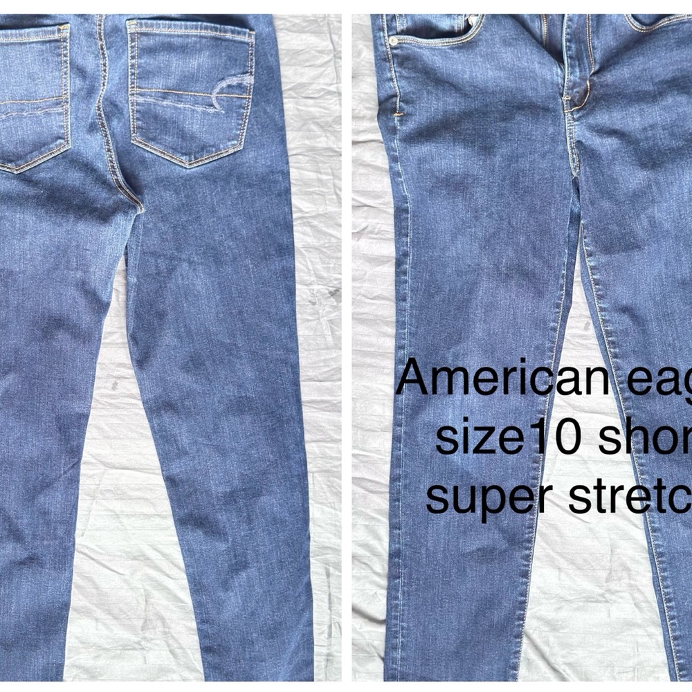 American Eagle Outfitters Women's Medium Blue Skinny Jeans